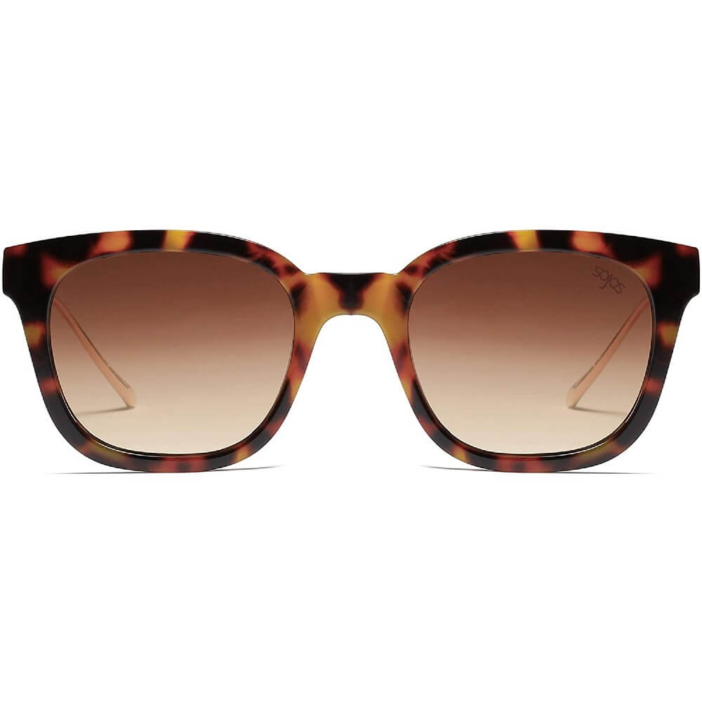 Classic Square Polarized Sunglasses Retro Trendy UV400 Sunnies for Women Men - June - Teddith - US