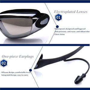 Swim Goggles No Leaking Anti Fog UV Protection Swimming Goggles for Women and Men - Teddith - US