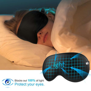 100% Natural Silk Sleep Mask Blindfold Ultra Soft Eye Mask - Teddith - US