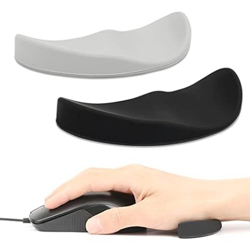 Ergonomic Mouse Wrist Rest Carpal Tunnel Support Pain Relief Anti-Fatigue Easy Glide Computer Laptop Gaming - Teddith - US