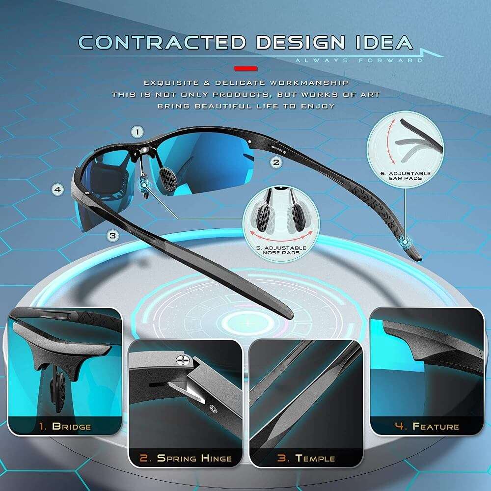 Blade Sports Polarized Sunglasses - Teddith - US