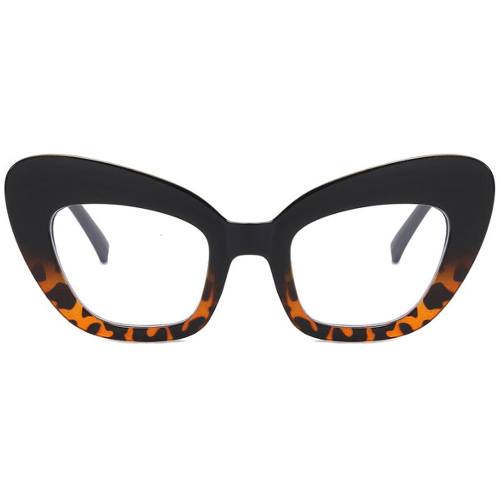 Blue Light Glasses for Computer Anti Glare Oversized Cat Eye Frame - Teddith - US