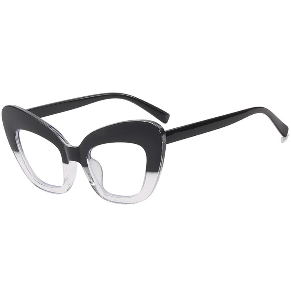 Blue Light Glasses for Computer Anti Glare Oversized Cat Eye Frame - Teddith - US