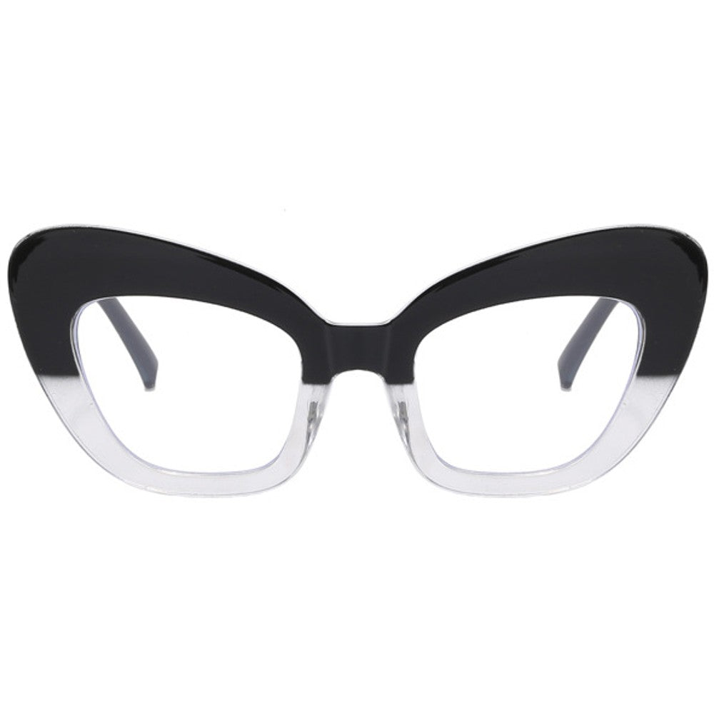 Blue Light Glasses for Computer Anti Glare Oversized Cat Eye Frame - Teddith - US