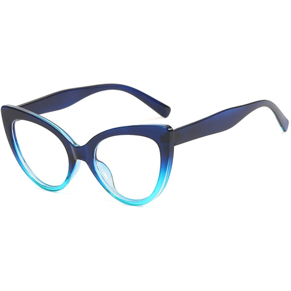 Blue Light Glasses for Computer Anti Glare Cat Eye Frame for Women - Teddith - US