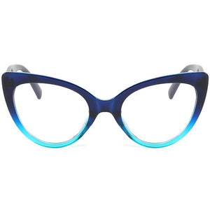 Blue Light Glasses for Computer Anti Glare Cat Eye Frame for Women - Teddith - US