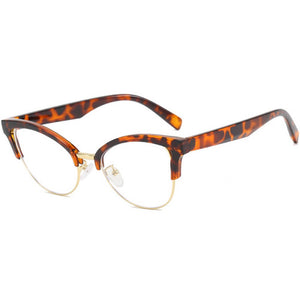 Blue Light Blocking Glasses for Computer Gaming Anti Glare Cat Eye Frame for Women - Teddith - US