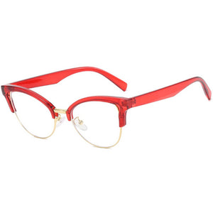 Blue Light Blocking Glasses for Computer Gaming Anti Glare Cat Eye Frame for Women - Teddith - US