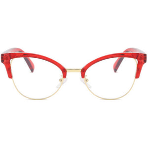 Blue Light Blocking Glasses for Computer Gaming Anti Glare Cat Eye Frame for Women - Teddith - US