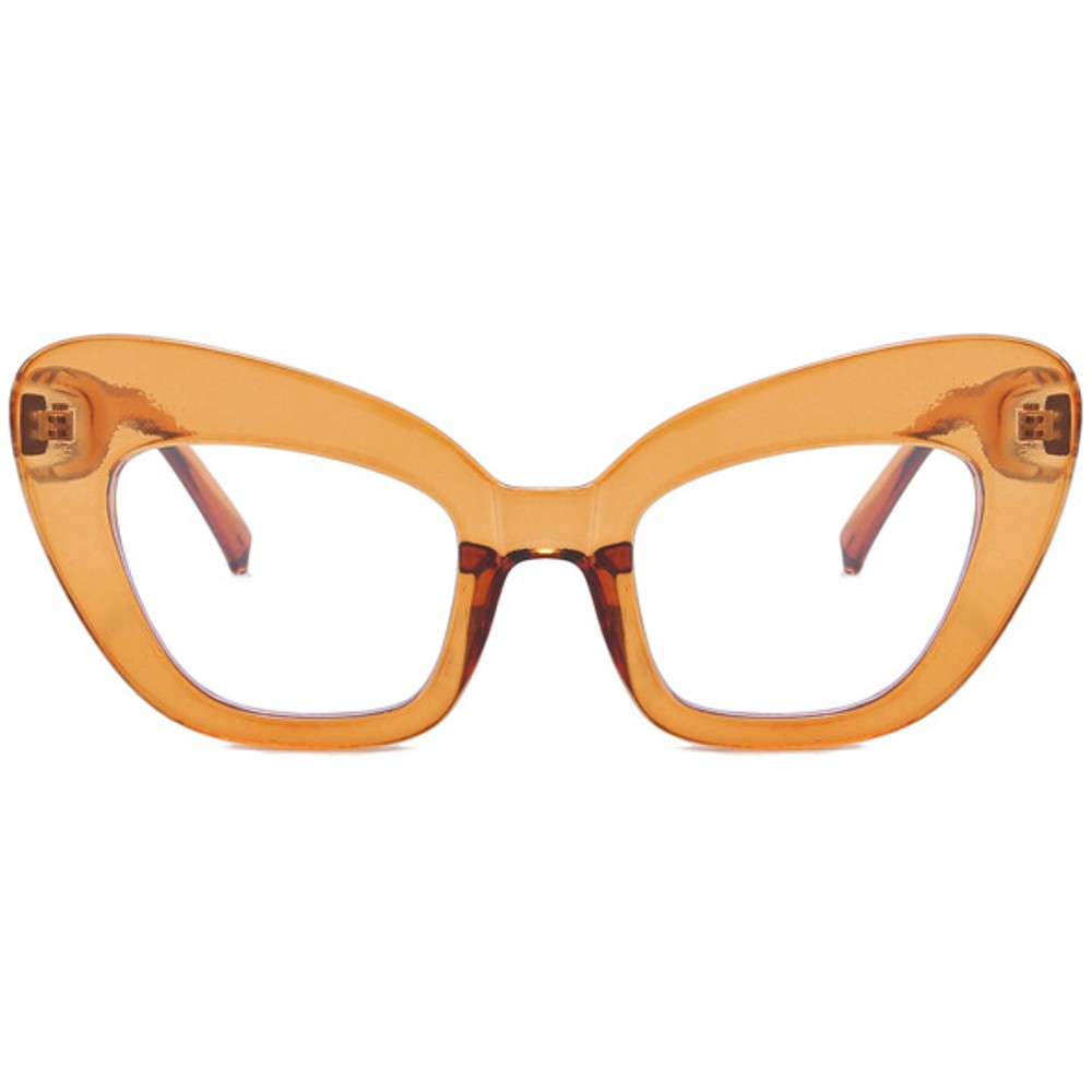 Blue Light Glasses for Computer Anti Glare Oversized Cat Eye Frame - Teddith - US
