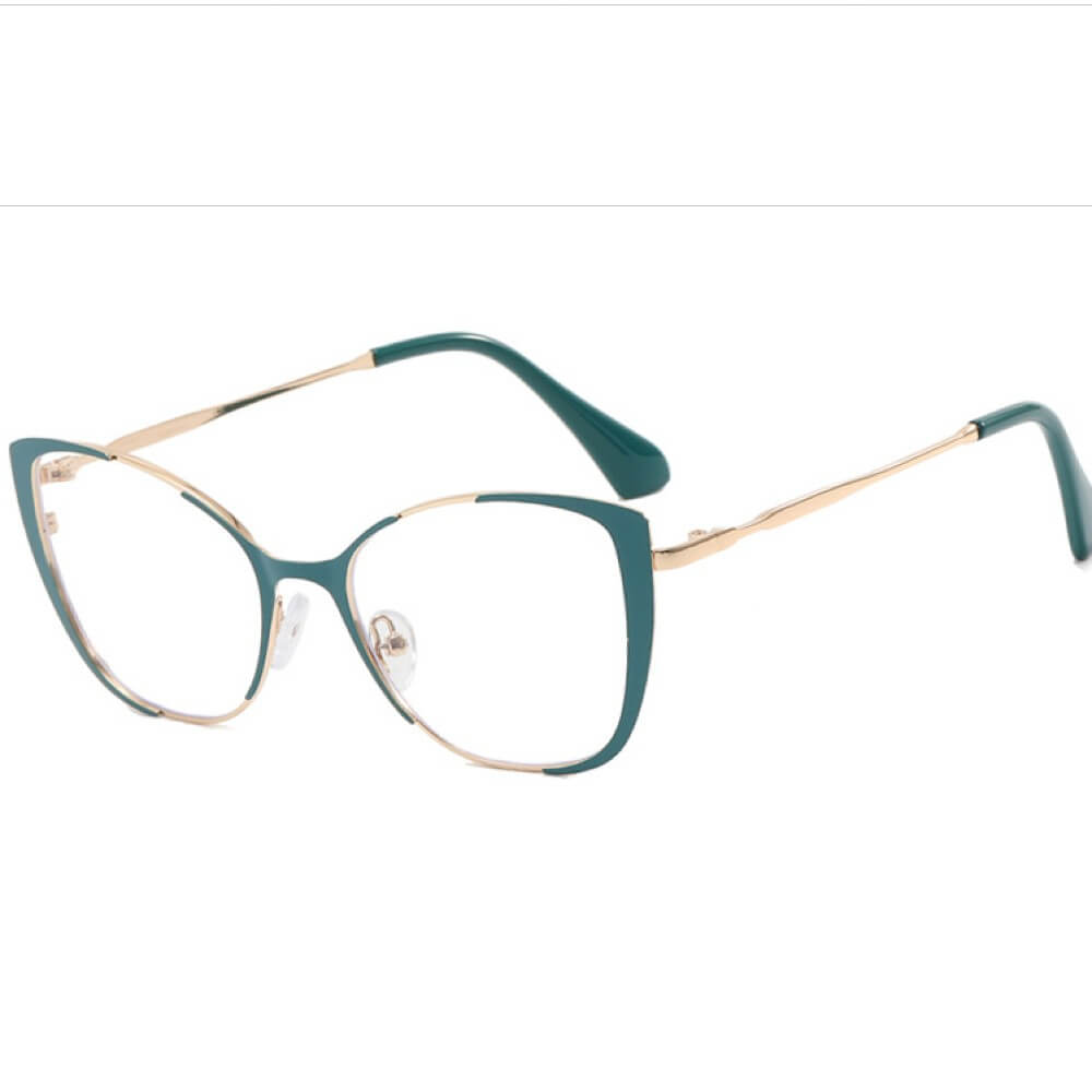 Blue Light Glasses for Computer Anti Glare Cat Eye Frame for Women - Aster - Teddith - US
