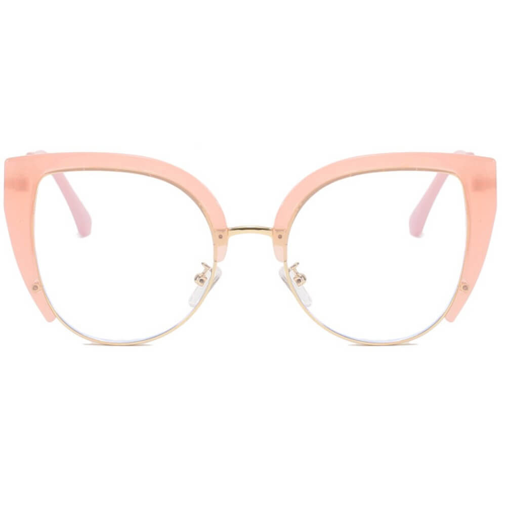 Blue Light Glasses for Computer Anti Glare Cat Eye Frame for Women - Nacho - Teddith - US