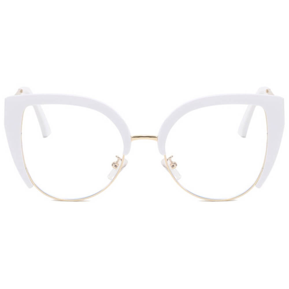 Blue Light Glasses for Computer Anti Glare Cat Eye Frame for Women - Nacho - Teddith - US