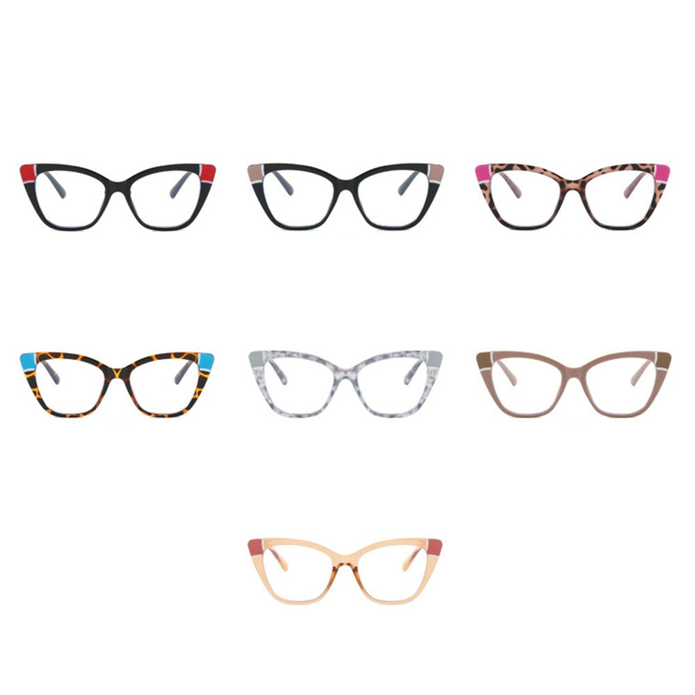 Blue Light Glasses for Computer Anti Glare Butterfly Frame for Women - Teddith - US