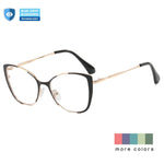 Blue Light Glasses for Computer Anti Glare Cat Eye Frame for Women - Aster - Teddith - US