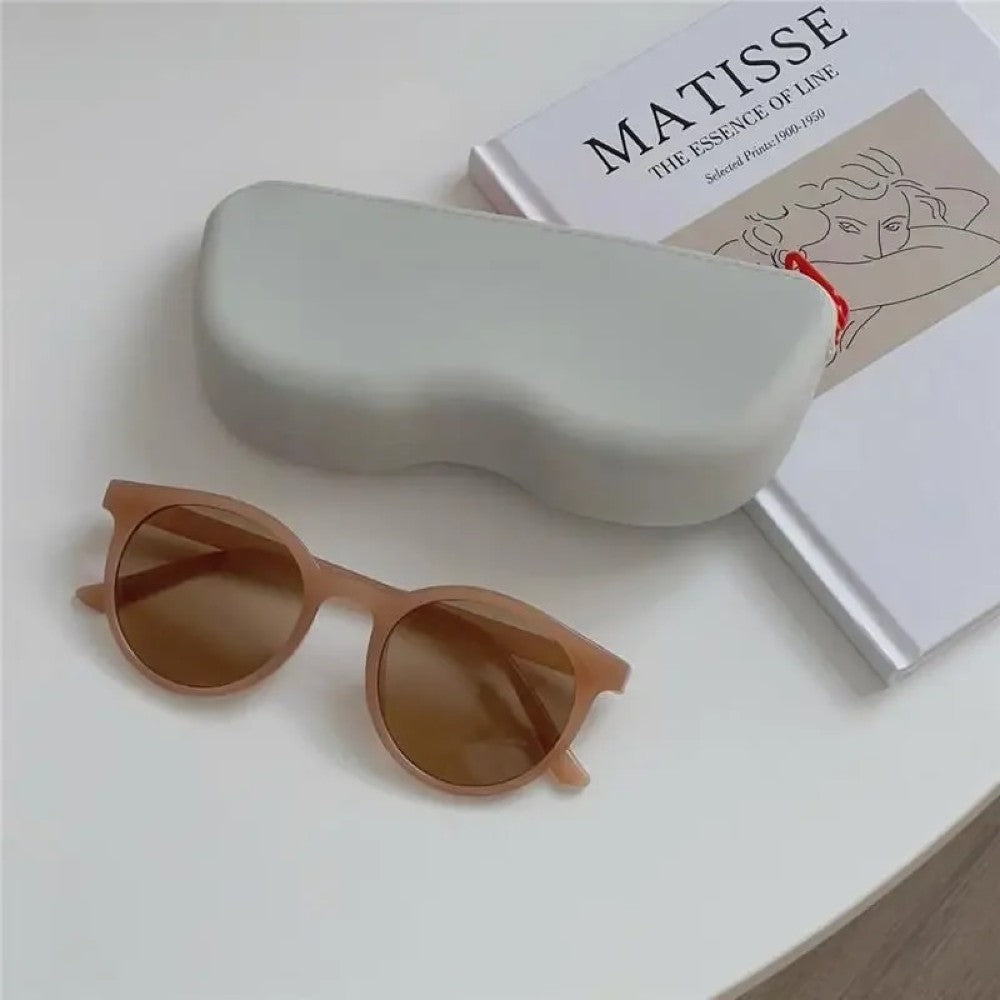 Large Silicone Sunglasses Pouch Case with Zipper Eyeglasses Organizer Soft Bag - Teddith - US