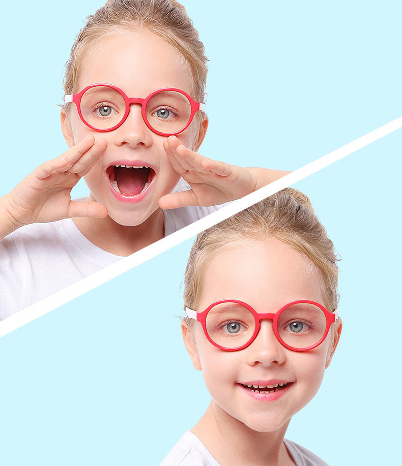 Blue Light Blocking Computer Screen Reading Glasses for Kids Ages [3-9] - Veronica - Teddith - US