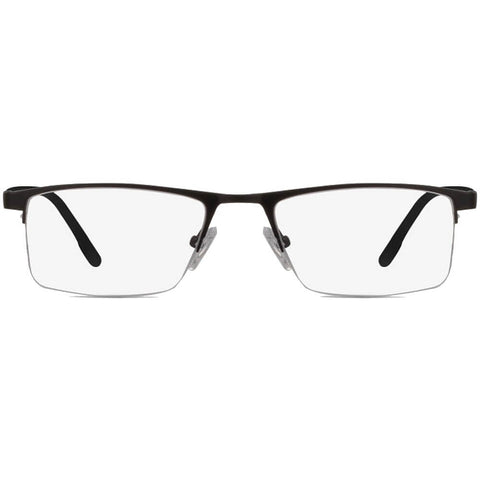 Blue Light Glasses for Computer Anti Glare Half Rim Rectangle Frame - Teddith - US