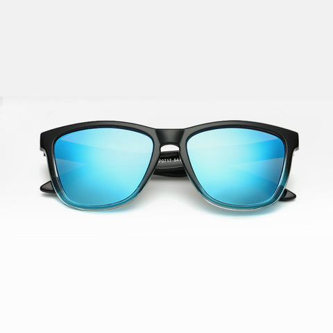Polarized Sunglasses for Men/Women Gradient Wayfarer Frame - Blue - Teddith - US