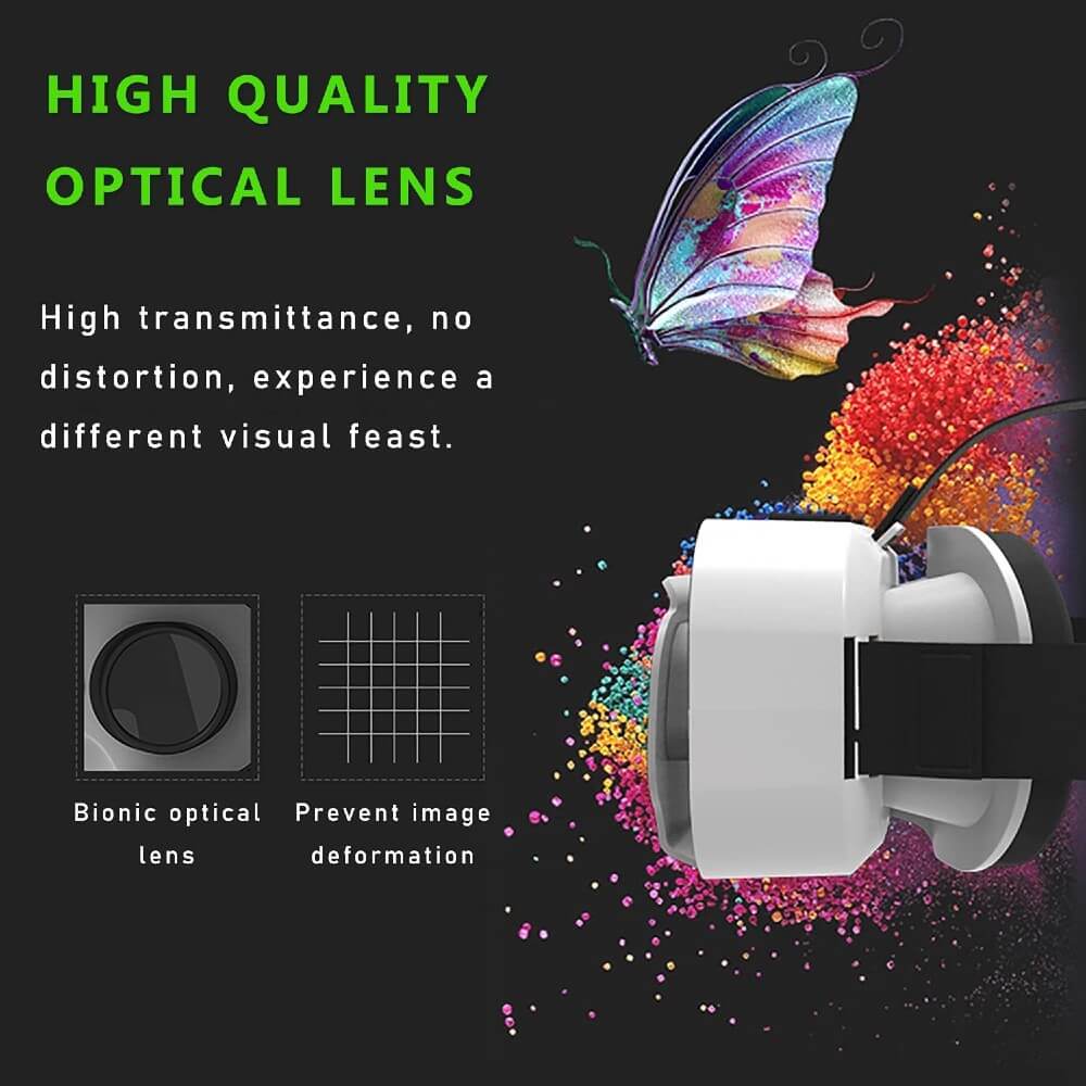 VR Headset Virtual Reality Goggles 3D Glasses Blocking Blue Light for iPhone Android Samsung Smartphones - Teddith - US