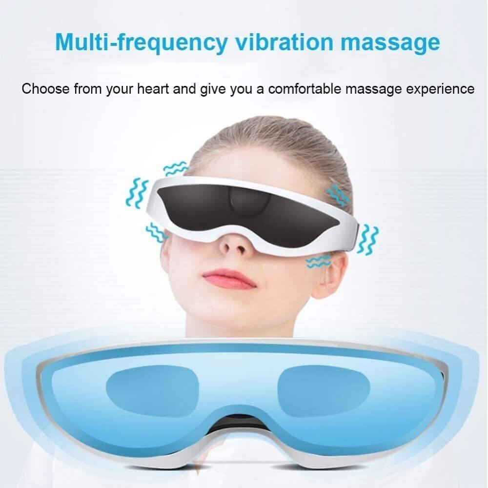 Eye Massager with Vibration for Relax and Reduce Eye Strain Dark Circles Eye Bags Dry Eye Improve Sleep - Teddith - US