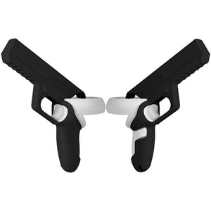 VR Game Gun for Oculus Quest 2 Enhanced Gaming Experience Controllers Pistol Case Compatible with Pistol Whip VR Games - Teddith - US