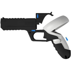 VR Game Gun for Oculus Quest 2 Enhanced Gaming Experience Controllers Pistol Case Compatible with Pistol Whip VR Games - Teddith - US
