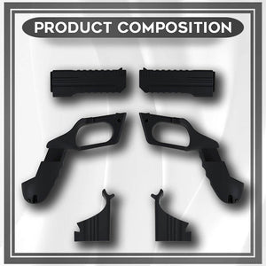 VR Game Gun for Oculus Quest 2 Enhanced Gaming Experience Controllers Pistol Case Compatible with Pistol Whip VR Games - Teddith - US