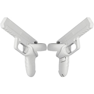 VR Game Gun for Oculus Quest 2 Enhanced Gaming Experience Controllers Pistol Case Compatible with Pistol Whip VR Games - Teddith - US