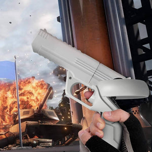 VR Game Gun for Oculus Quest 2 Enhanced Gaming Experience Controllers Pistol Case Compatible with Pistol Whip VR Games - Teddith - US
