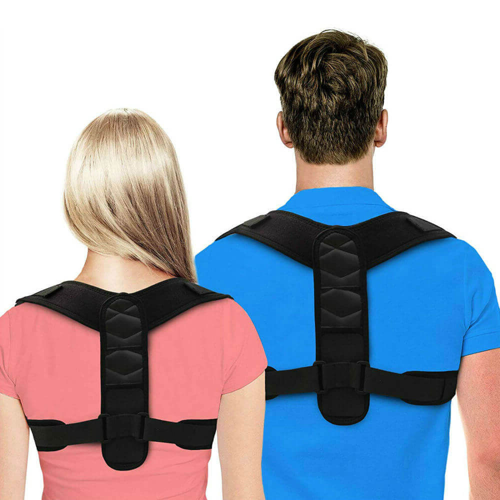 Posture Corrector With Adjustable Upper Back Brace For Clavicle Support - Teddith - US