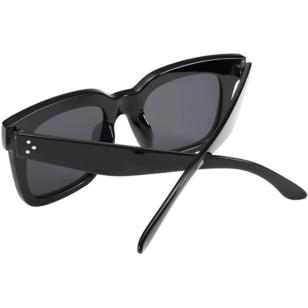 Women's Oversized Sunglasses Luxury Square Classic Retro Style - Alex - Teddith - US