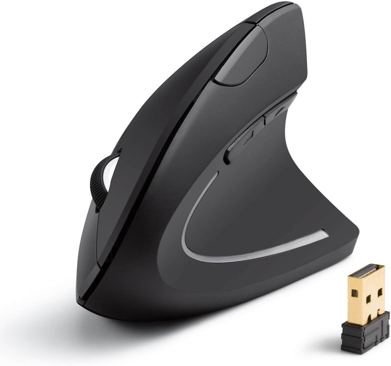 Wireless Right-Handed Vertical Ergonomic Mouse - Teddith - US