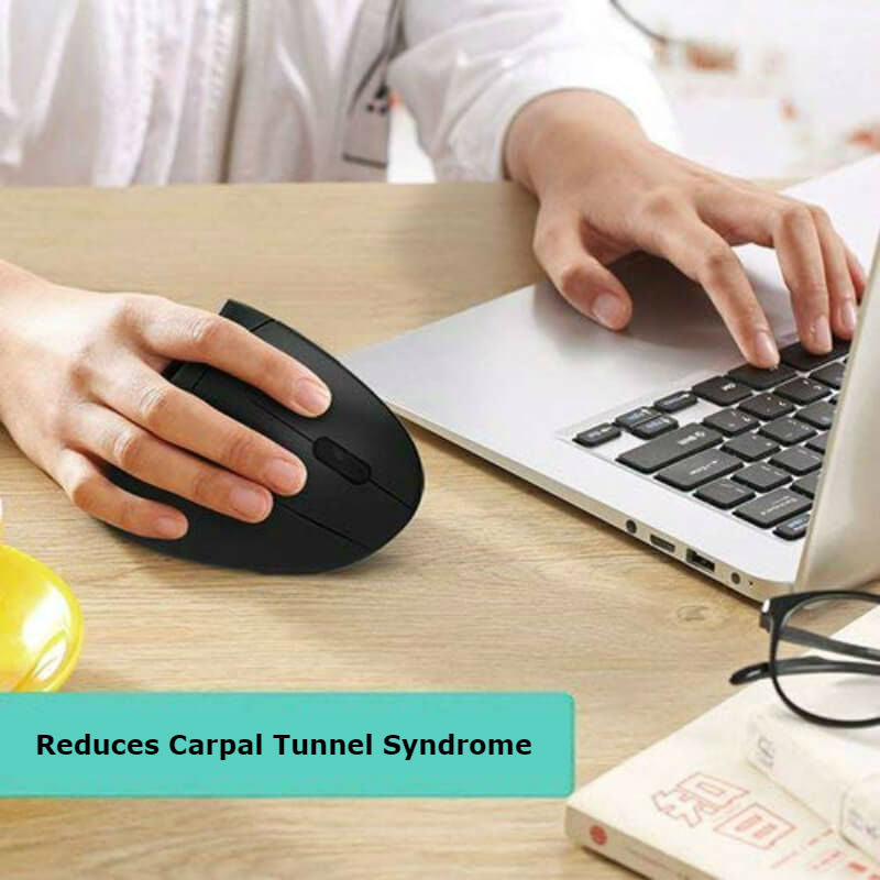 Wireless Right-Handed Vertical Ergonomic Mouse - Teddith - US