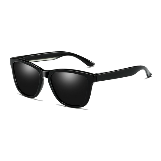 Polarized Sunglasses for Men/Women Gradient Wayfarer Frame - Black - Teddith - US