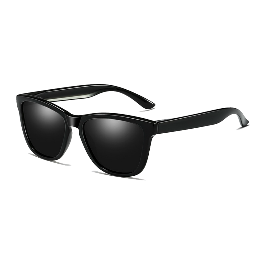 Polarized Sunglasses for Men/Women Gradient Wayfarer Frame - Black - Teddith - US