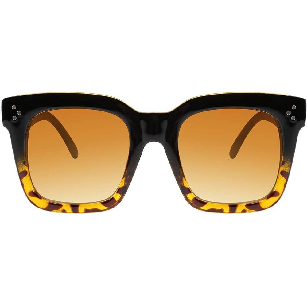 Women's Oversized Sunglasses Luxury Square Classic Retro Style - Alex - Teddith - US