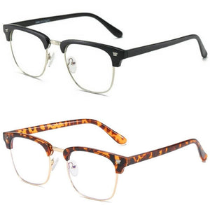 Blue Light Blocking Glasses - Clubmaster (2 Pack) - Teddith - US
