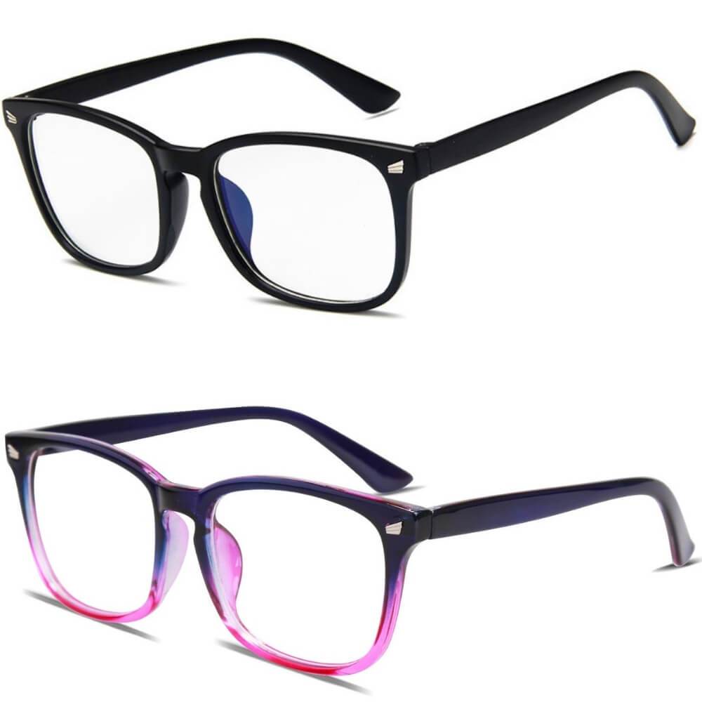 Blue Light Blocking Glasses - Amy (2 Pack) - Teddith - US