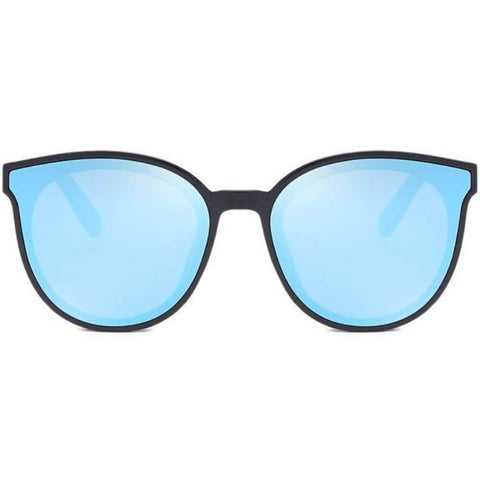 Fashion Sunglasses for Women Round Oversized Vintage Shades - Teddith - US