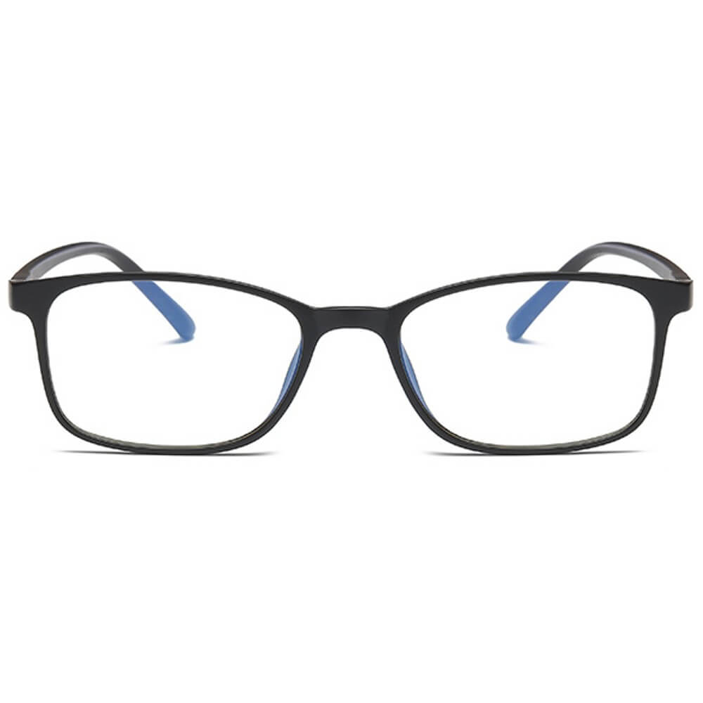 Blue Light Blocking Glasses for Computer Gaming Square Frame - Bock - Teddith - US