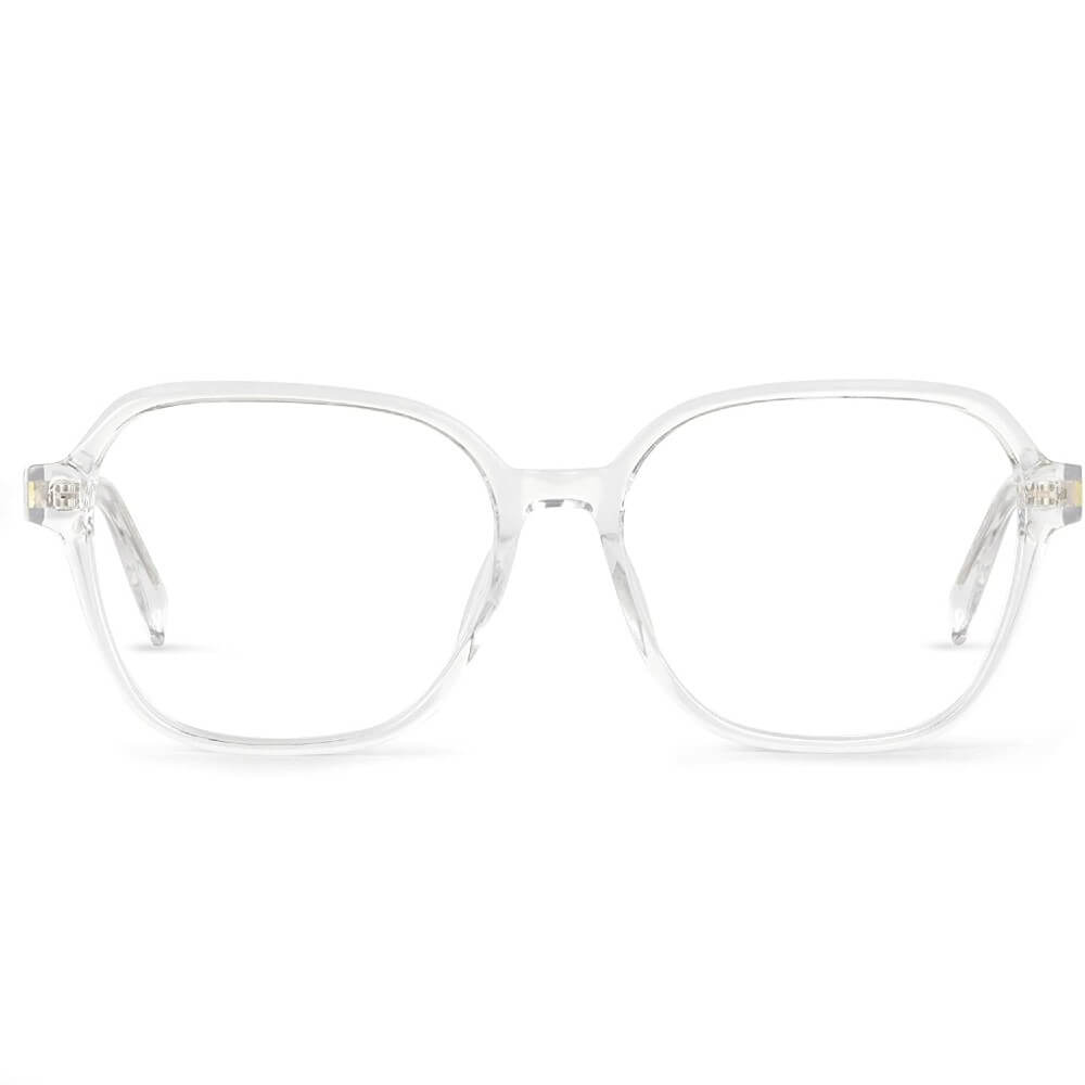 Blue Light Blocking Glasses for Computer Gaming Square Frame - Gaia - Teddith - US