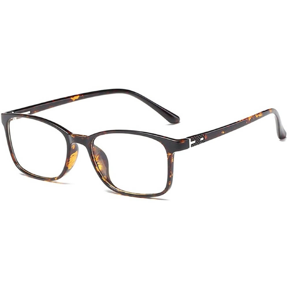 Blue Light Blocking Glasses for Computer Gaming Square Frame - Bock - Teddith - US