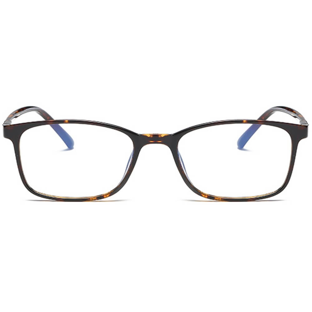 Blue Light Blocking Glasses for Computer Gaming Square Frame - Bock - Teddith - US