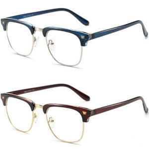 Blue Light Blocking Glasses - Clubmaster (2 Pack) - Teddith - US