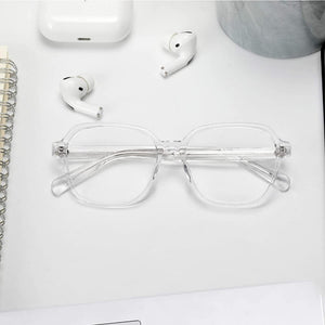 Blue Light Blocking Glasses for Computer Gaming Square Frame - Gaia - Teddith - US