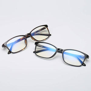 Blue Light Blocking Glasses for Computer Gaming Square Frame - Bock - Teddith - US