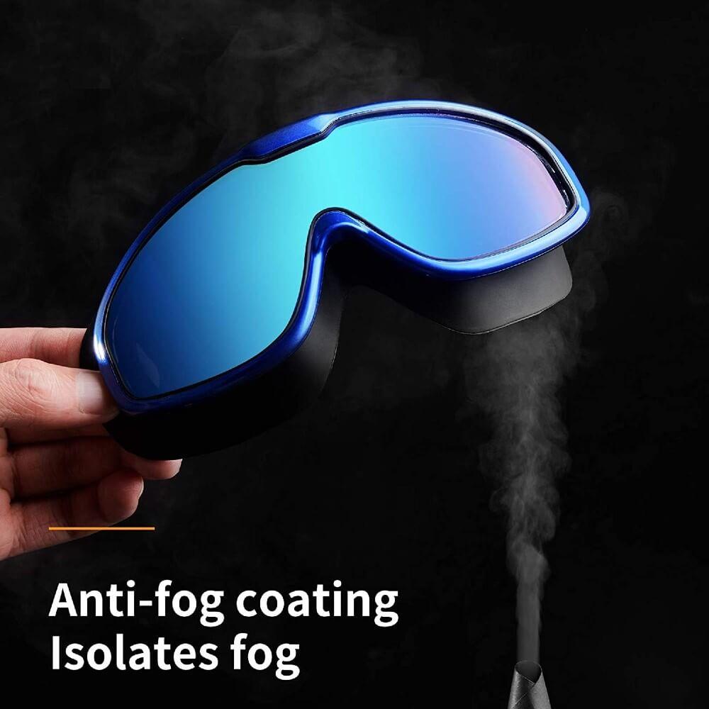 Swim Goggles with Ear Plugs UV Protection No Leaking Anti Fog Lens Swimming Glasses - Teddith - US