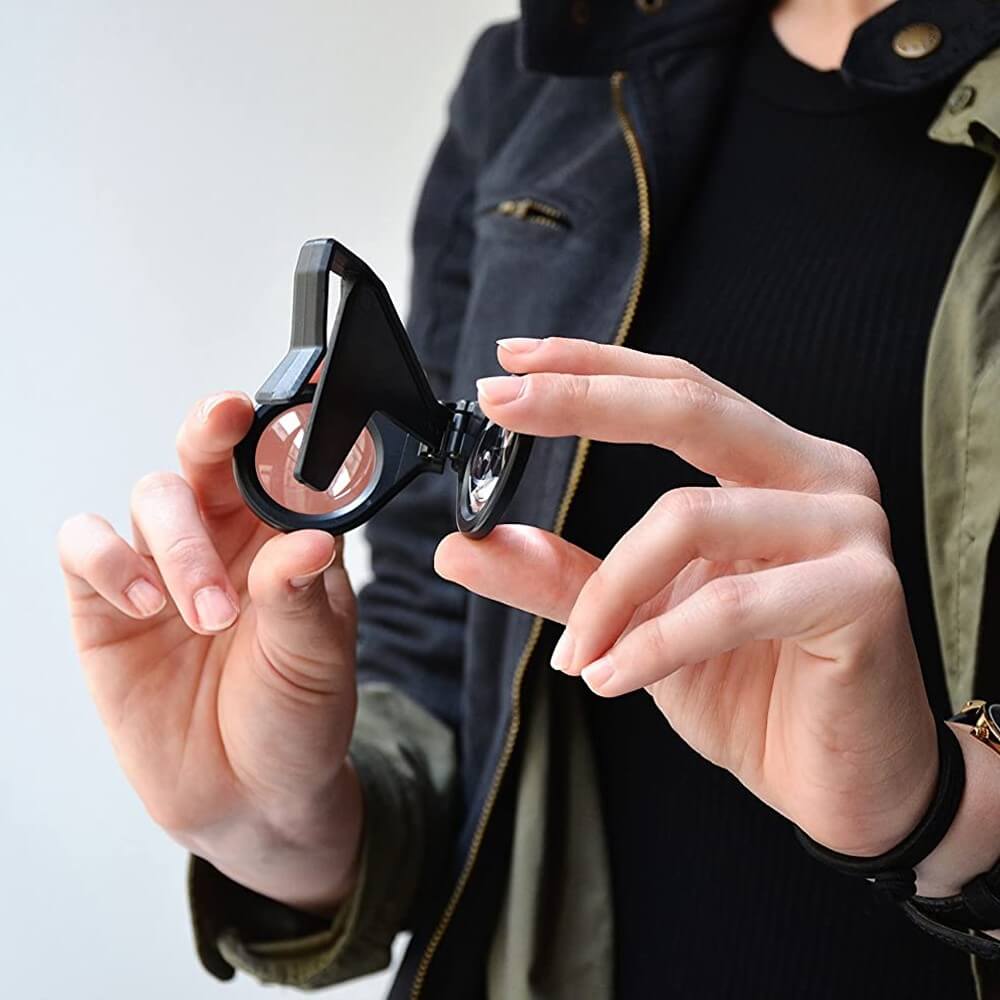 Portable VR Glasses for Smartphone Foldable Mini Virtual Reality Headset Compatible with iPhone and Android - Teddith - US