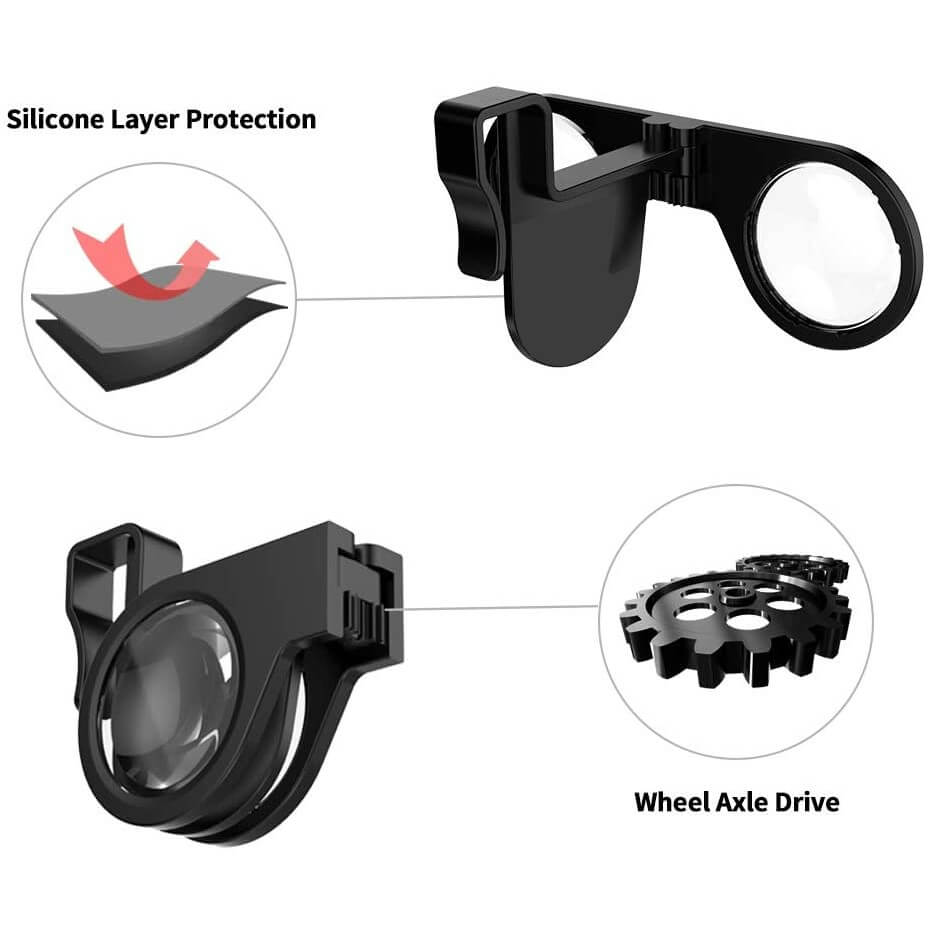 Portable VR Glasses for Smartphone Foldable Mini Virtual Reality Headset Compatible with iPhone and Android - Teddith - US